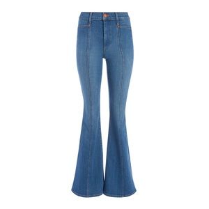 NWT Alice & Olivia Beautiful Seamed High Rise Bell